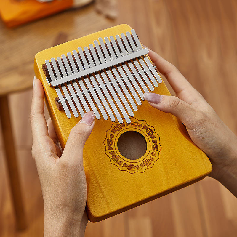 Musical Instrument Kalimba - Hluru Kalimba 17 touches, piano à