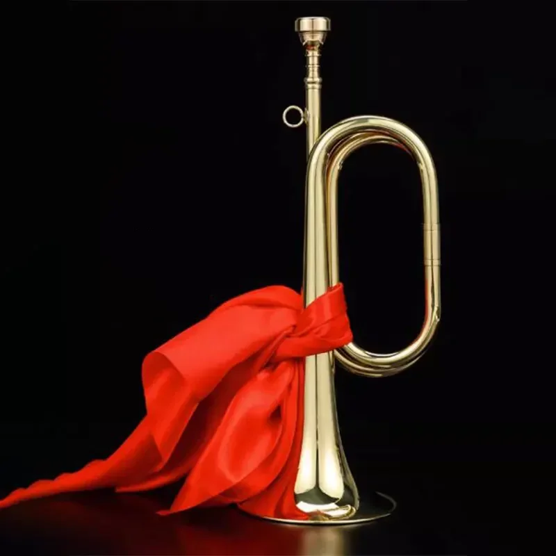 Musical Instrument Bugle - Trompette en laiton pour enfants débutants,