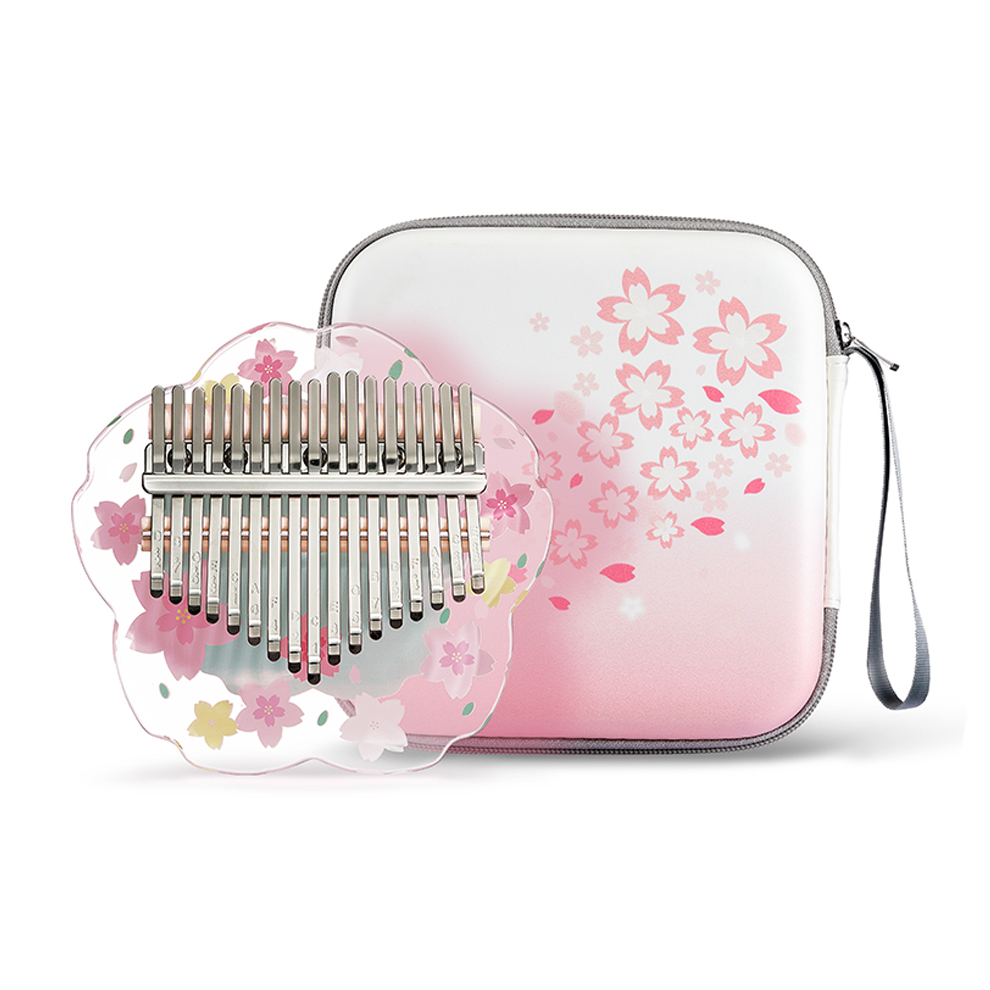 Musical Instrument Kalimba - Kalimba Hluru 21 touches avec étui,