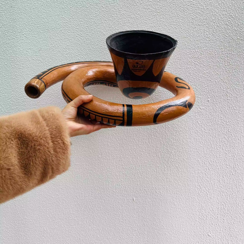Musical Instrument Didgeridoo - Didgeridoo – bois torréfié fait à