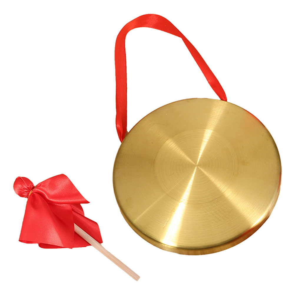 Musical Instrument Mallet - Gong en cuivre traditionnel, instrument de