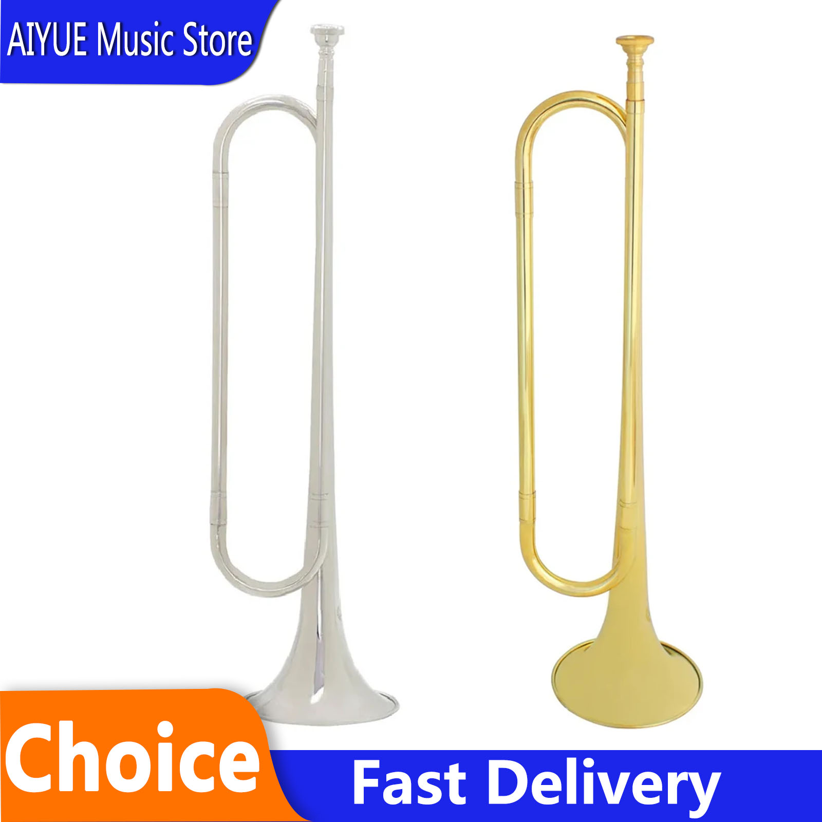 Musical Instrument Bugle - Trompette à bec plat rétro SLADE