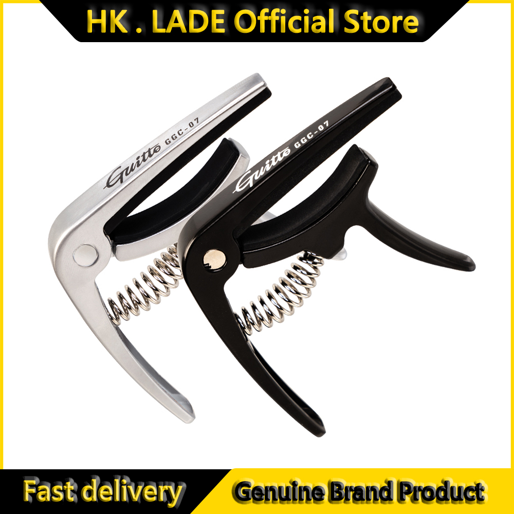 Musical Instrument Types - GUITTO Ukulele GGC-07 Capo Quick Alliage