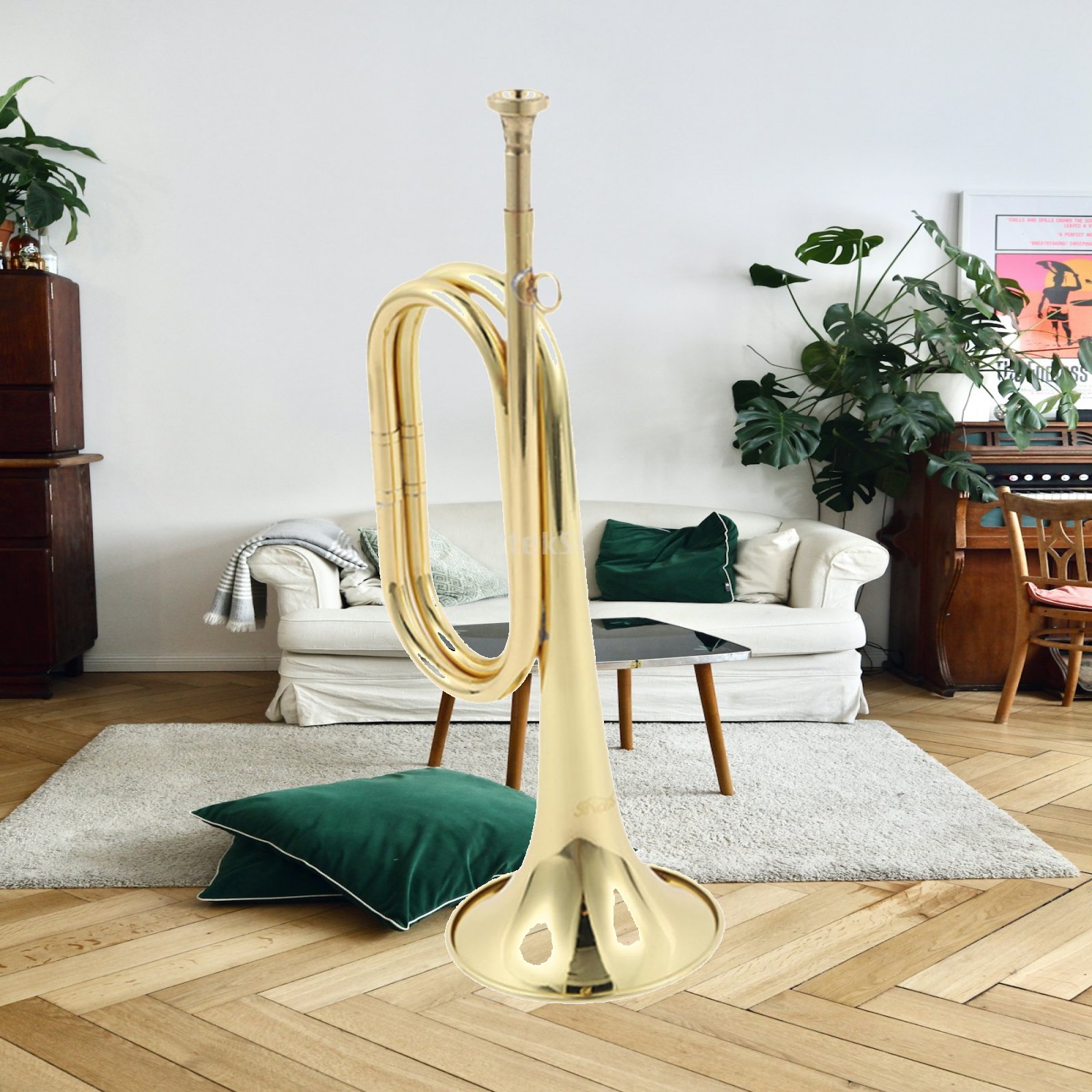 Musical Instrument Bugle - Trompette de scout, instrument de musique,