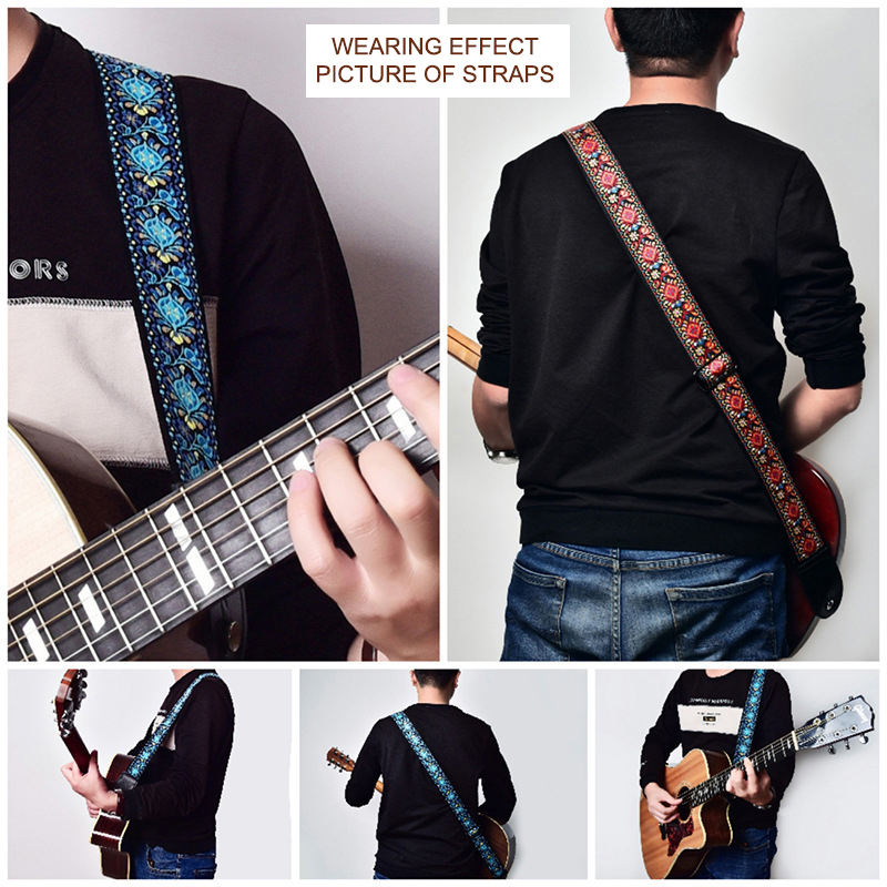 JEStrap imprimé brodé pour uku - Musical Instrument Types avis et prix