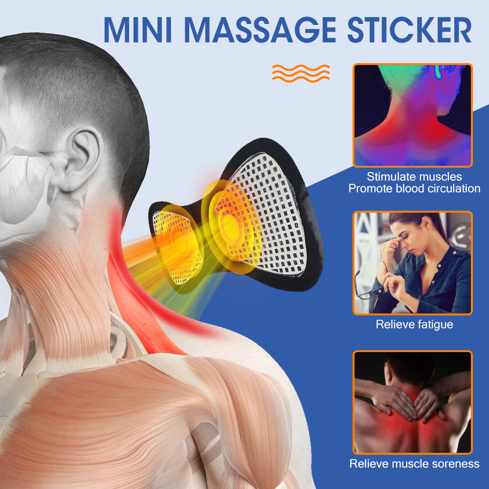 Mini patchs de massage avec 8  - Vibraslap Percussion avis et prix