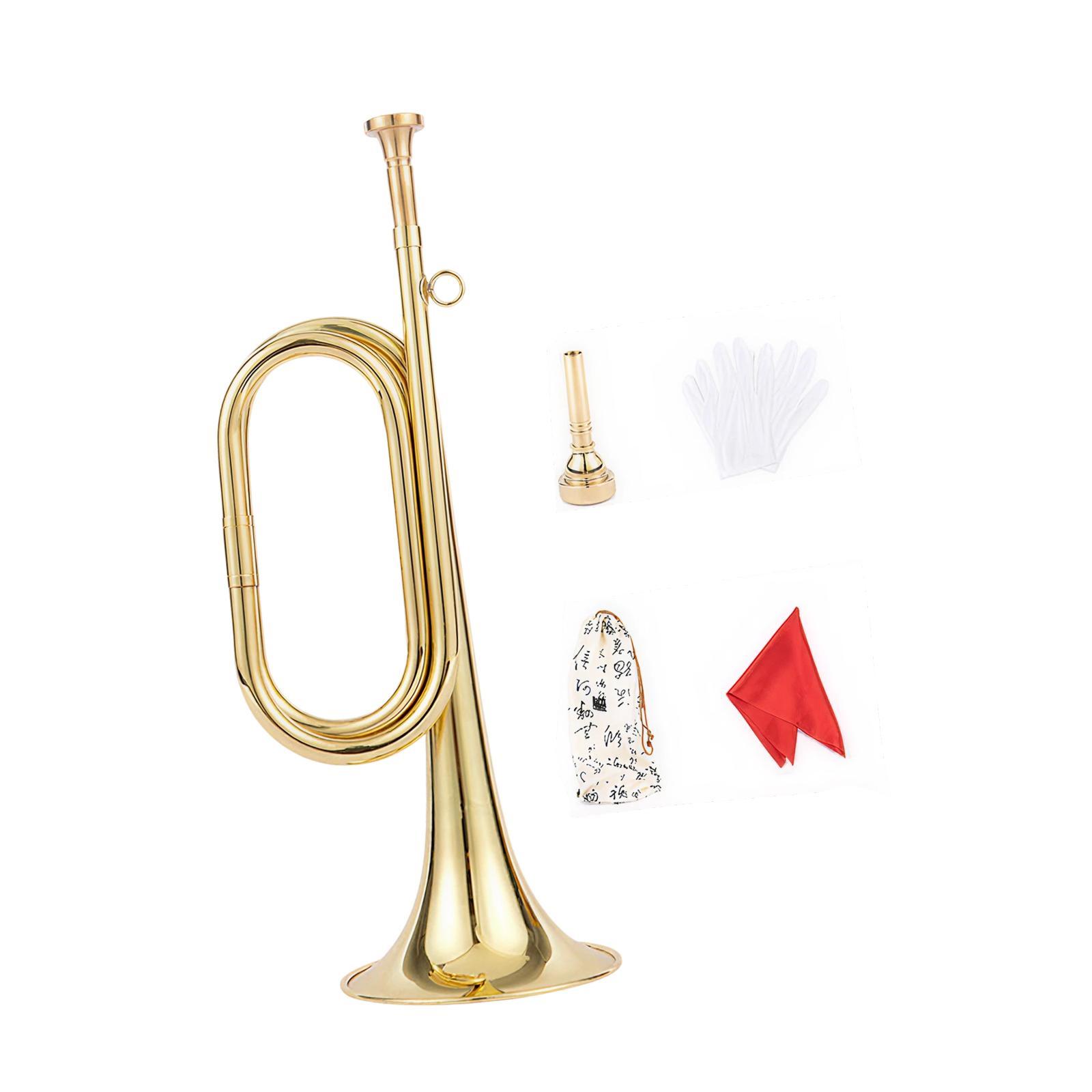 Trompette en laiton pour début - Musical Instrument Bugle avis et prix
