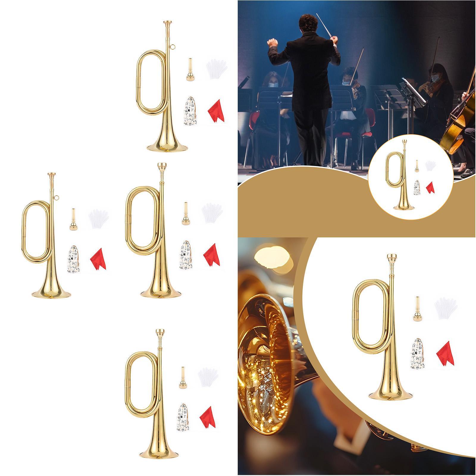 Trompette en laiton pour début - Musical Instrument Bugle avis et prix