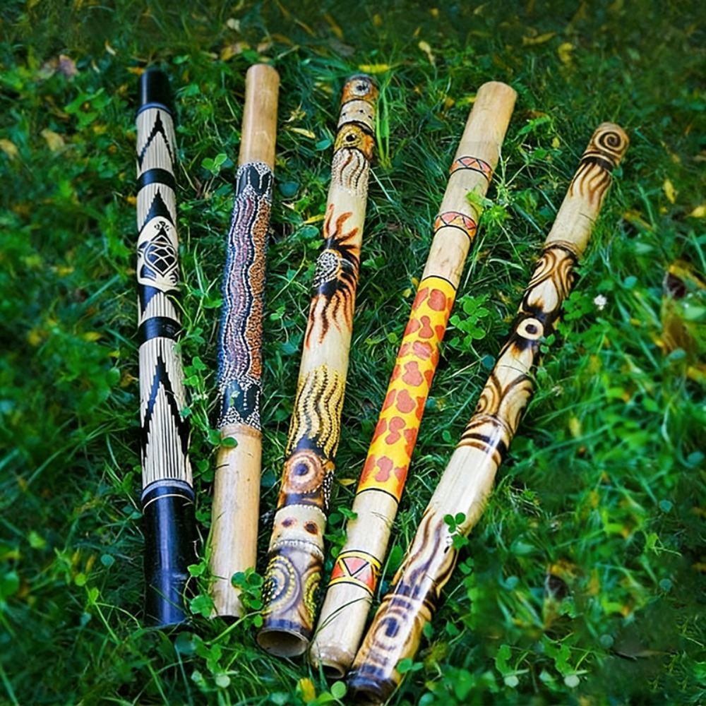 Didgeridoo en teck peint 100/1 - Musical Instrument Didgeridoo avis et prix