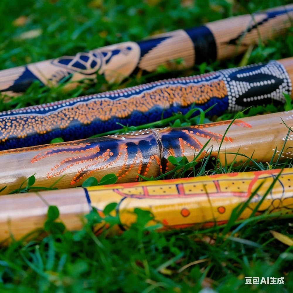 Didgeridoo en teck peint 100/1 - Musical Instrument Didgeridoo avis et prix