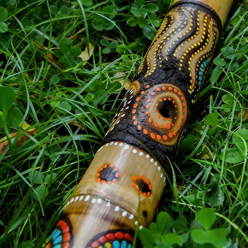 Didgeridoo en teck peint 100/1 - Musical Instrument Didgeridoo avis et prix
