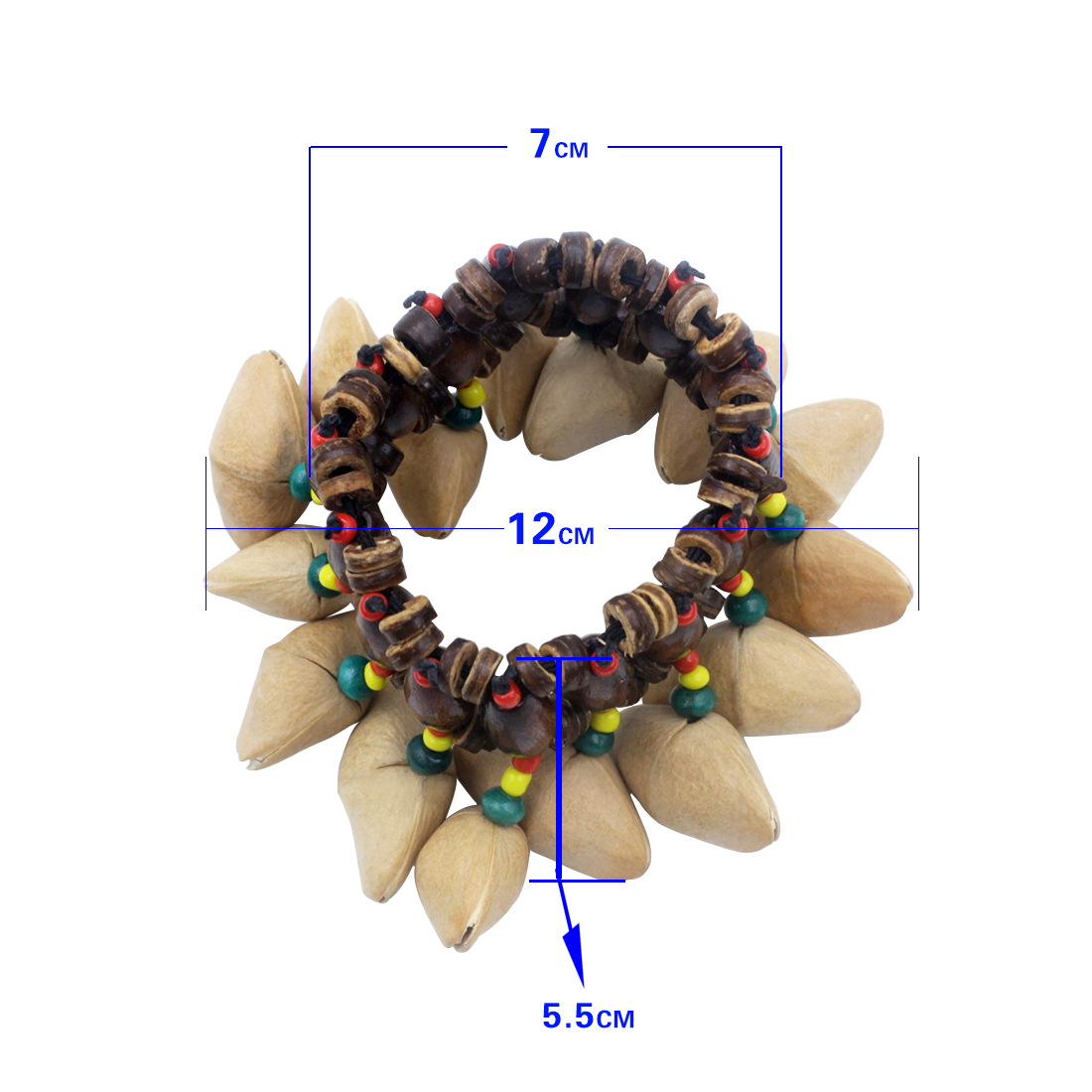 Bracelet à coquilles de noix I - Musical Instrument Djembe avis et prix