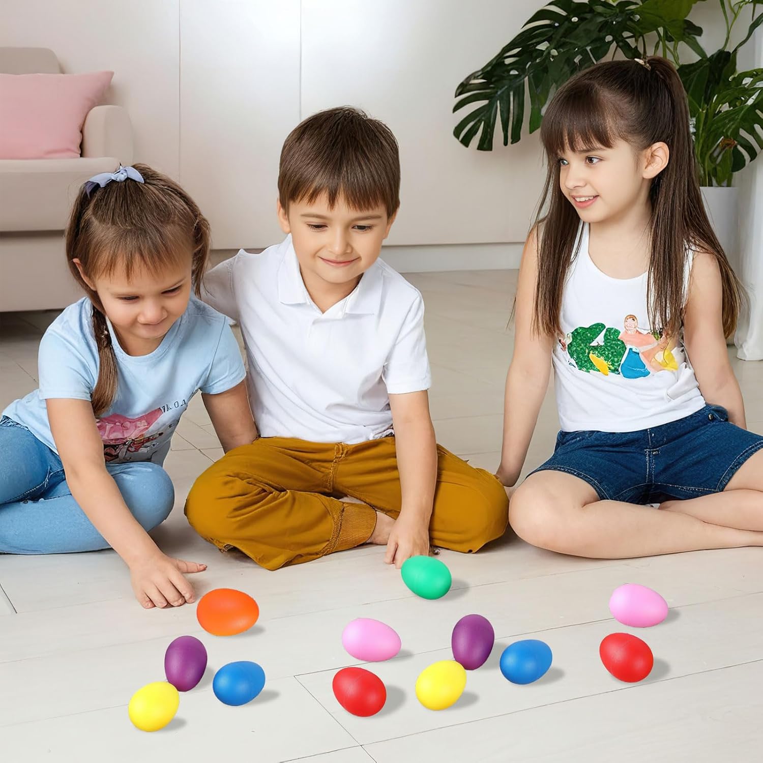 Shakers à œufs en plastique, 2 - Musical Instrument Maraca avis et prix