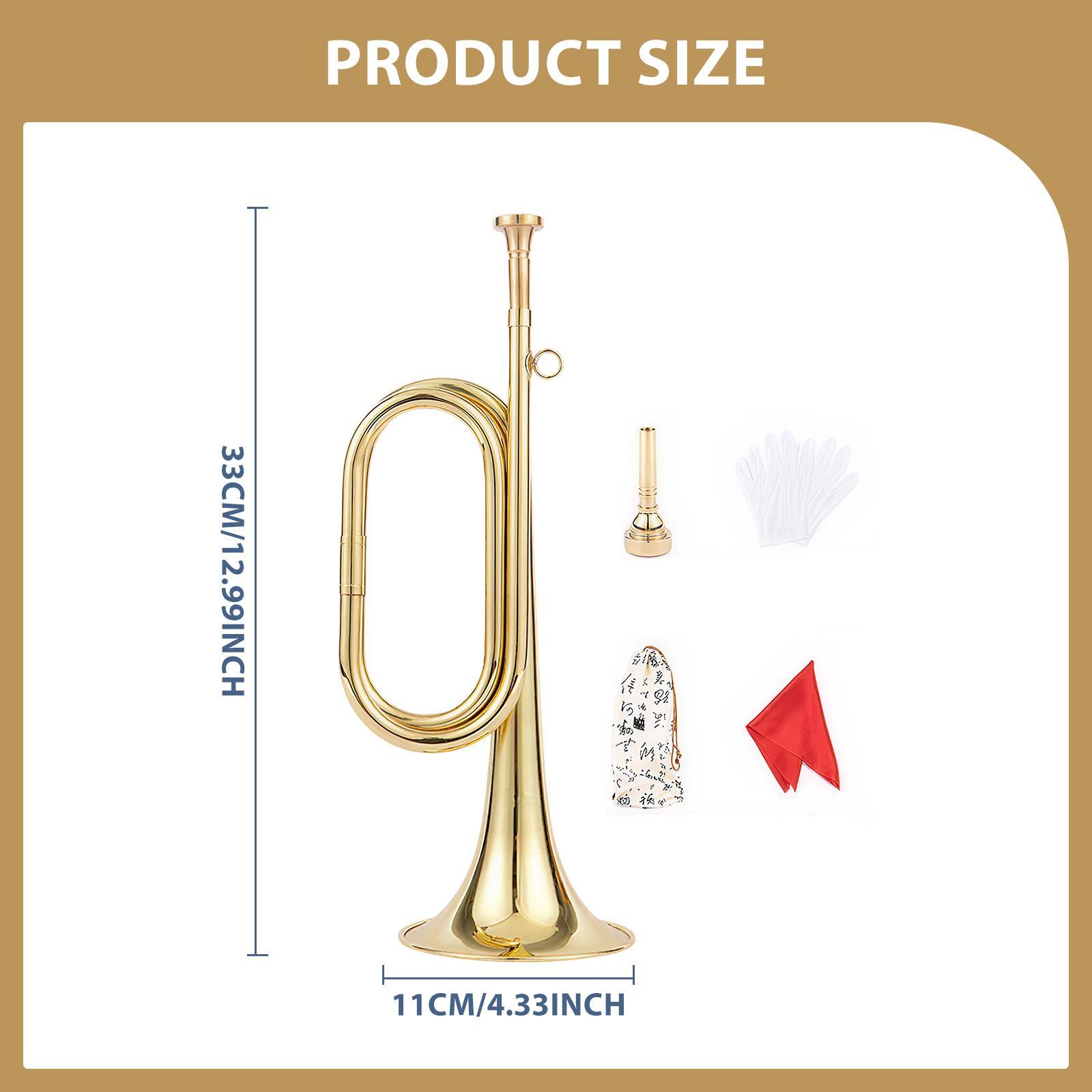 Trompette avec gants, instrume - Musical Instrument Bugle avis et prix