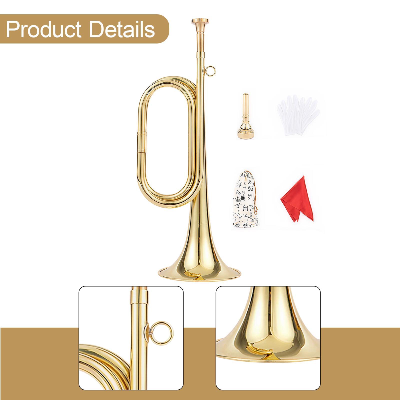 Trompette avec gants, instrume - Musical Instrument Bugle avis et prix