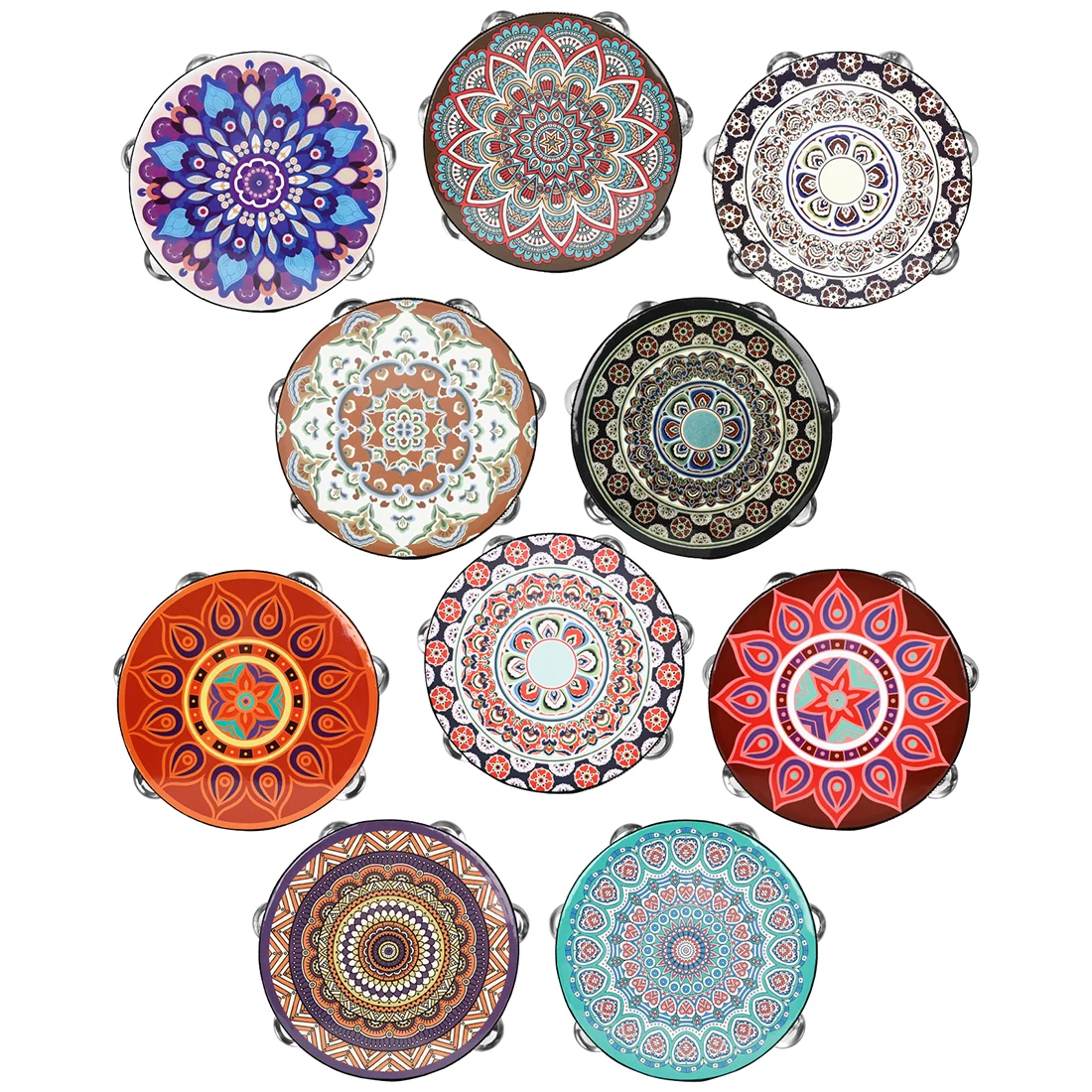 Tambourin portable de 8 pouces - Musical Instrument Ancient avis et prix