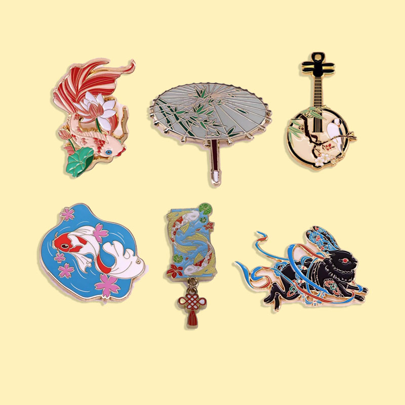 Broches en émail pour Instrume - Musical Instrument Ancient avis et prix