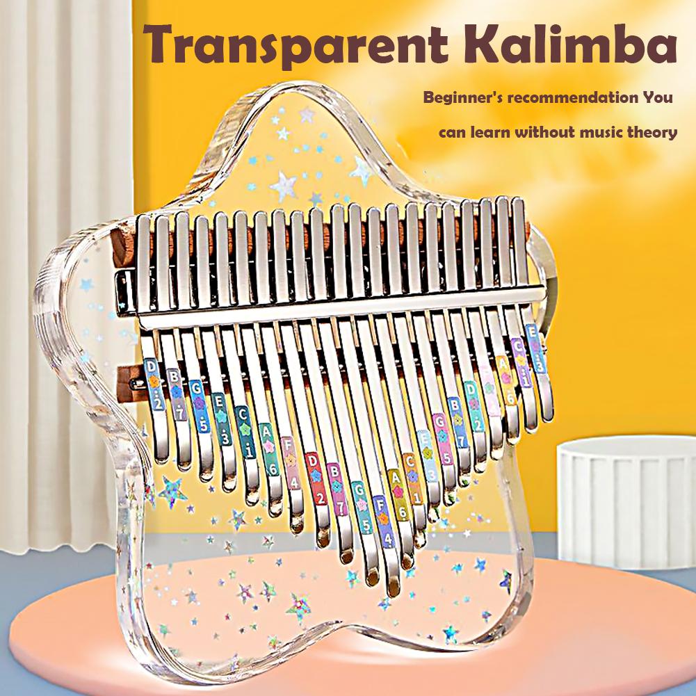 Piano à doigts portable 21/17  - Musical Instrument Kalimba avis et prix