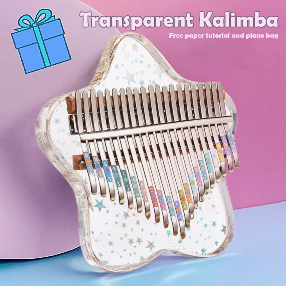 Piano à doigts portable 21/17  - Musical Instrument Kalimba avis et prix
