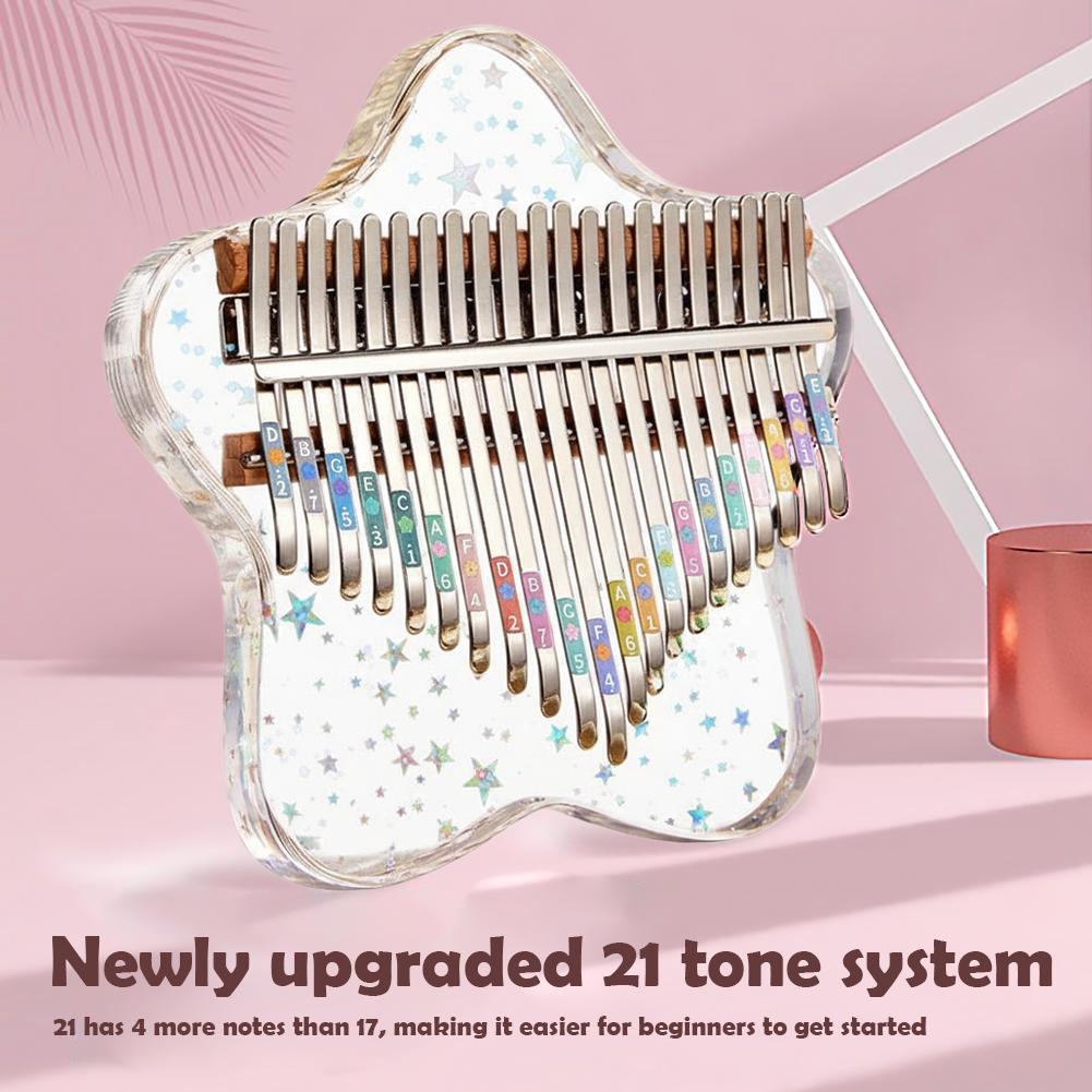 Piano à doigts portable 21/17  - Musical Instrument Kalimba avis et prix