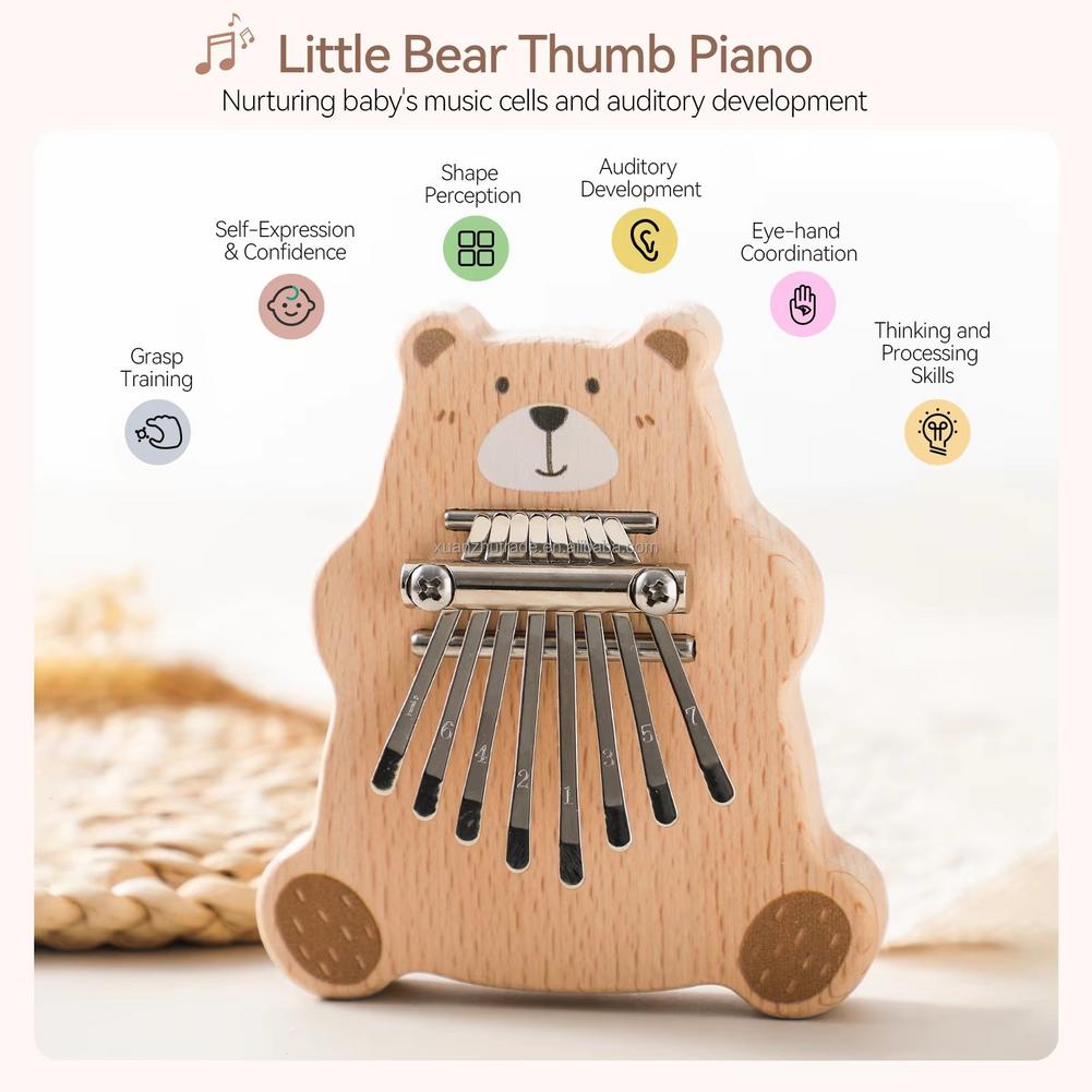Mini Kalimba à 8 touches, pian - Musical Instrument Kalimba avis et prix