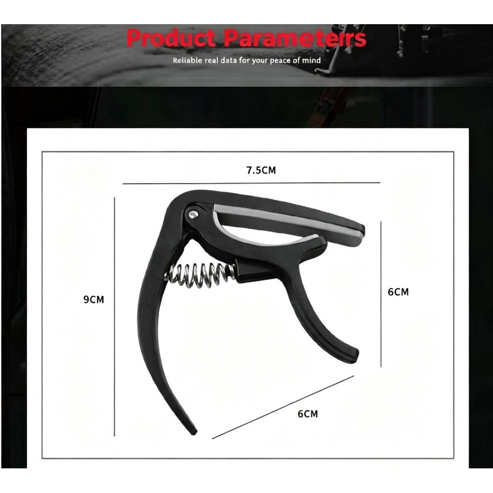Capodastre 2 en 1 avec extract - Musical Instrument Types avis et prix