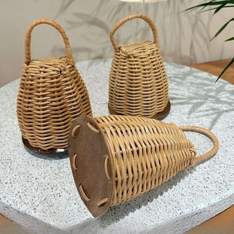 Maracas en rotin africain tres - Musical Instrument Maraca avis et prix
