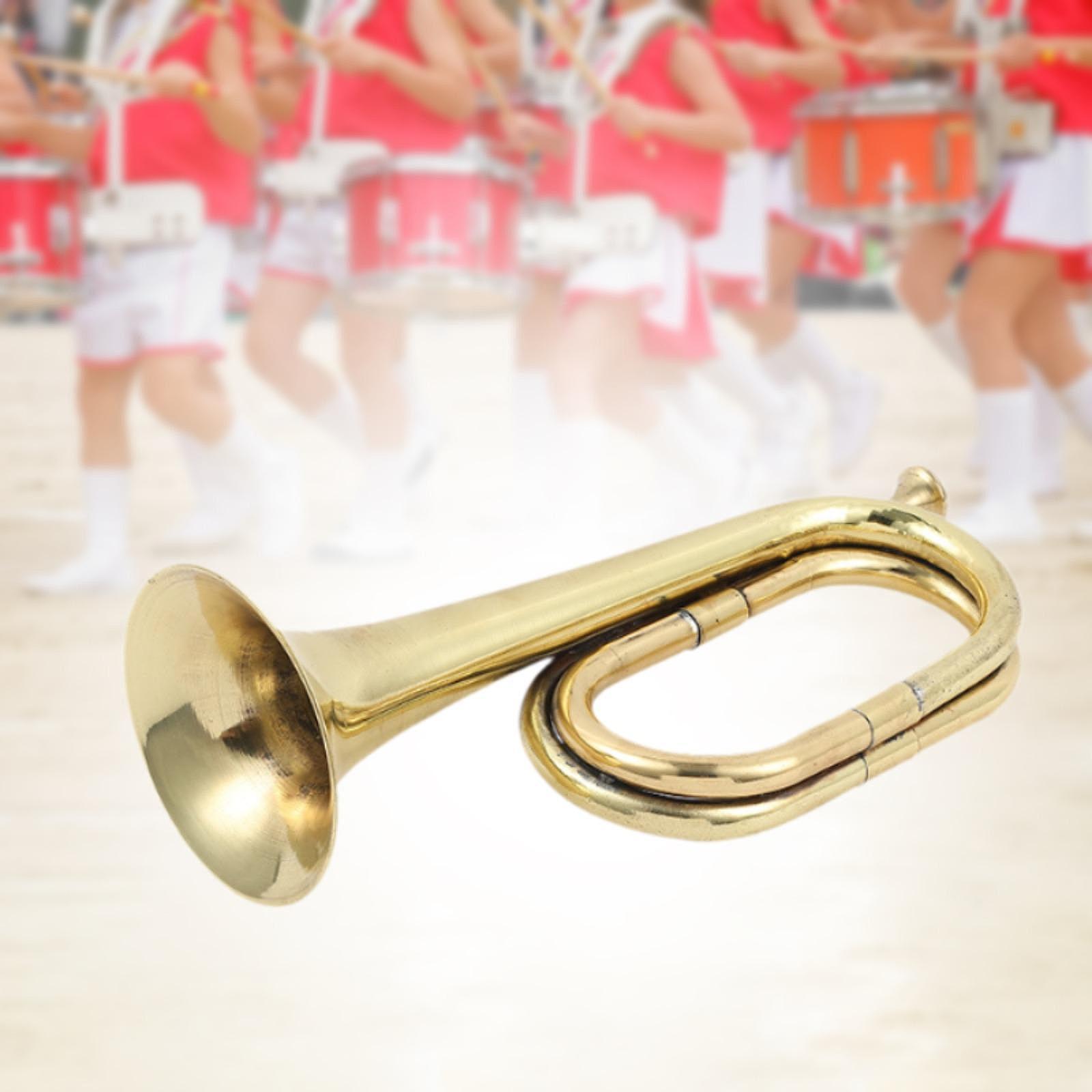 Trompette en laiton massif pou - Musical Instrument Bugle avis et prix