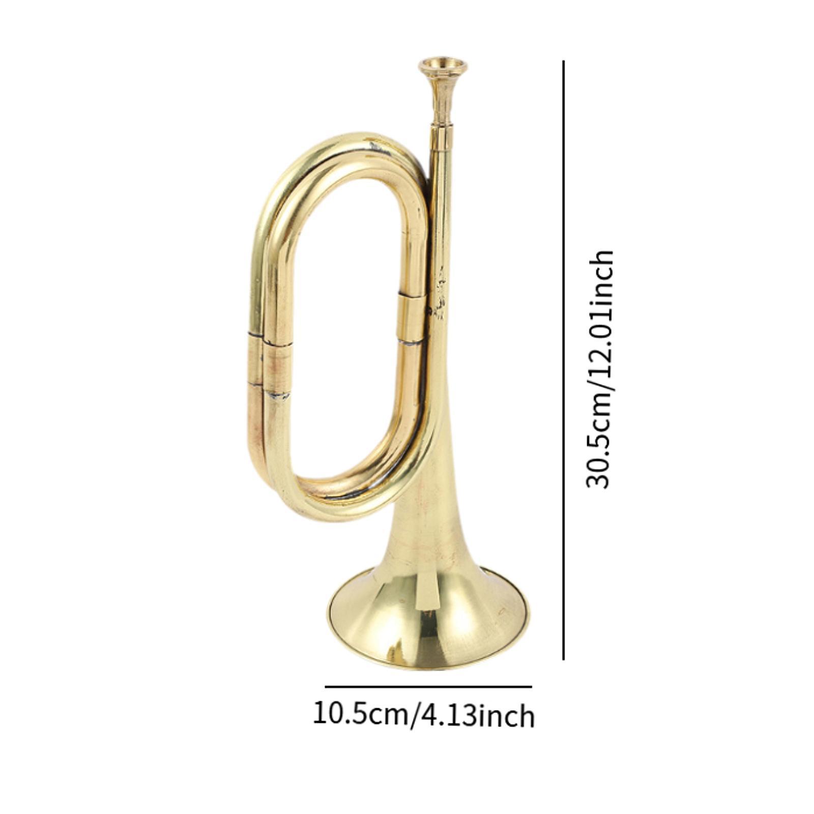 Trompette en laiton massif pou - Musical Instrument Bugle avis et prix