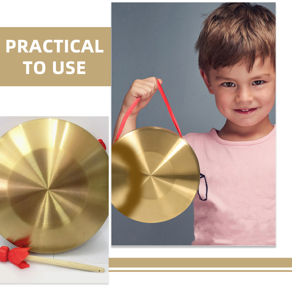 Gong en cuivre traditionnel, i - Musical Instrument Mallet avis et prix