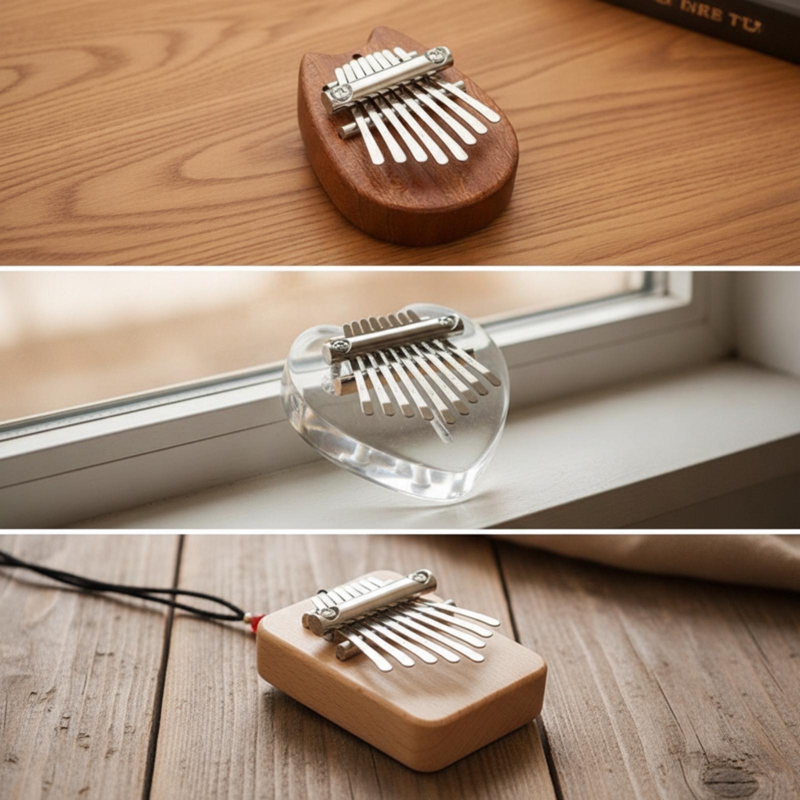 Mini piano à pouce 8 notes en  - Musical Instrument Kalimba avis et prix