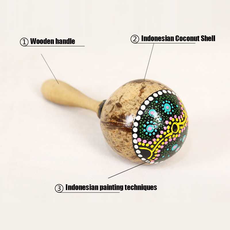 Maracas en coquille de noix de - Musical Instrument Maraca avis et prix