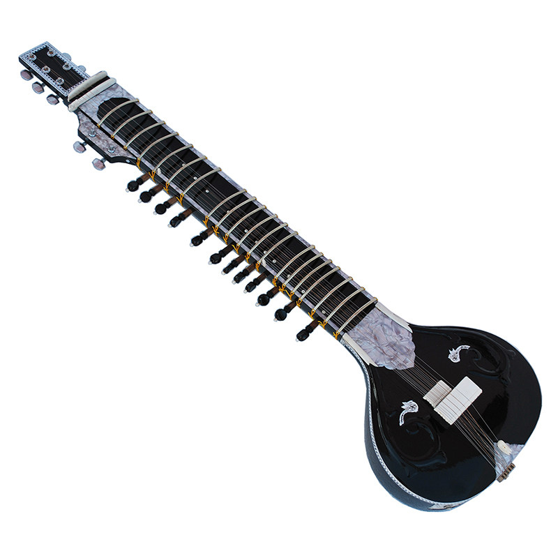 Sitar indien classique sculpté - Musical Instrument Sitar avis et prix