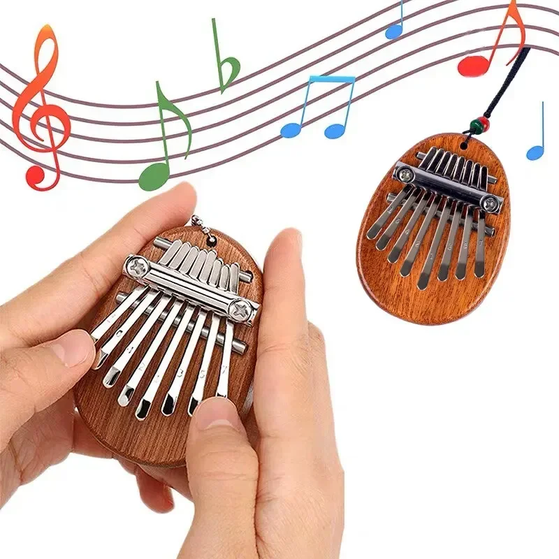 Mini piano à pouces en bois, 8 - Musical Instrument Kalimba avis et prix