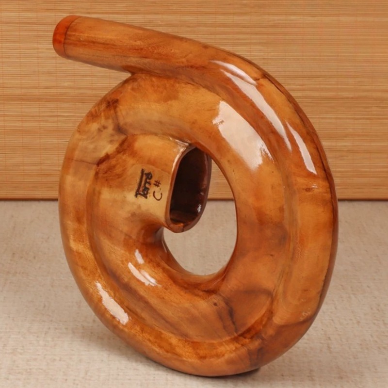 Didgeridoo en spirale en bois, - Musical Instrument Didgeridoo avis et prix