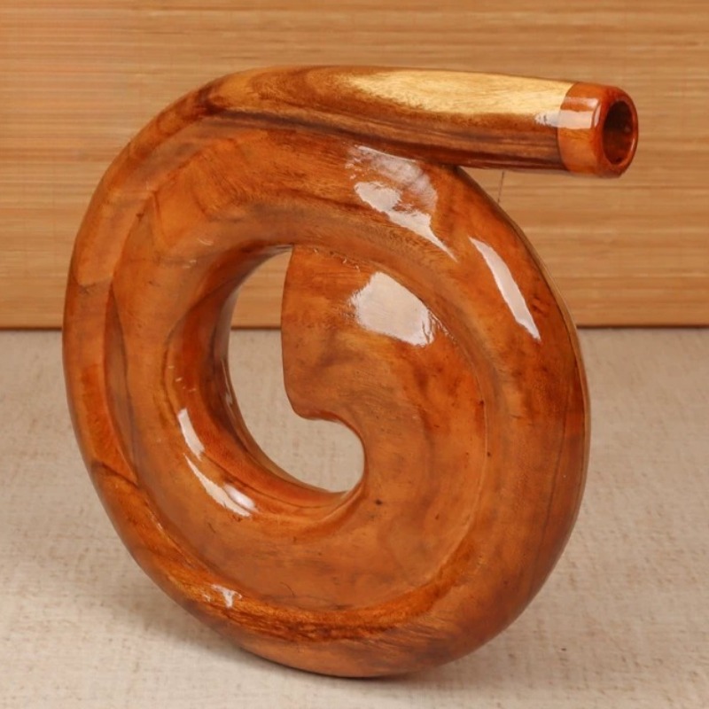 Didgeridoo en spirale en bois, - Musical Instrument Didgeridoo avis et prix