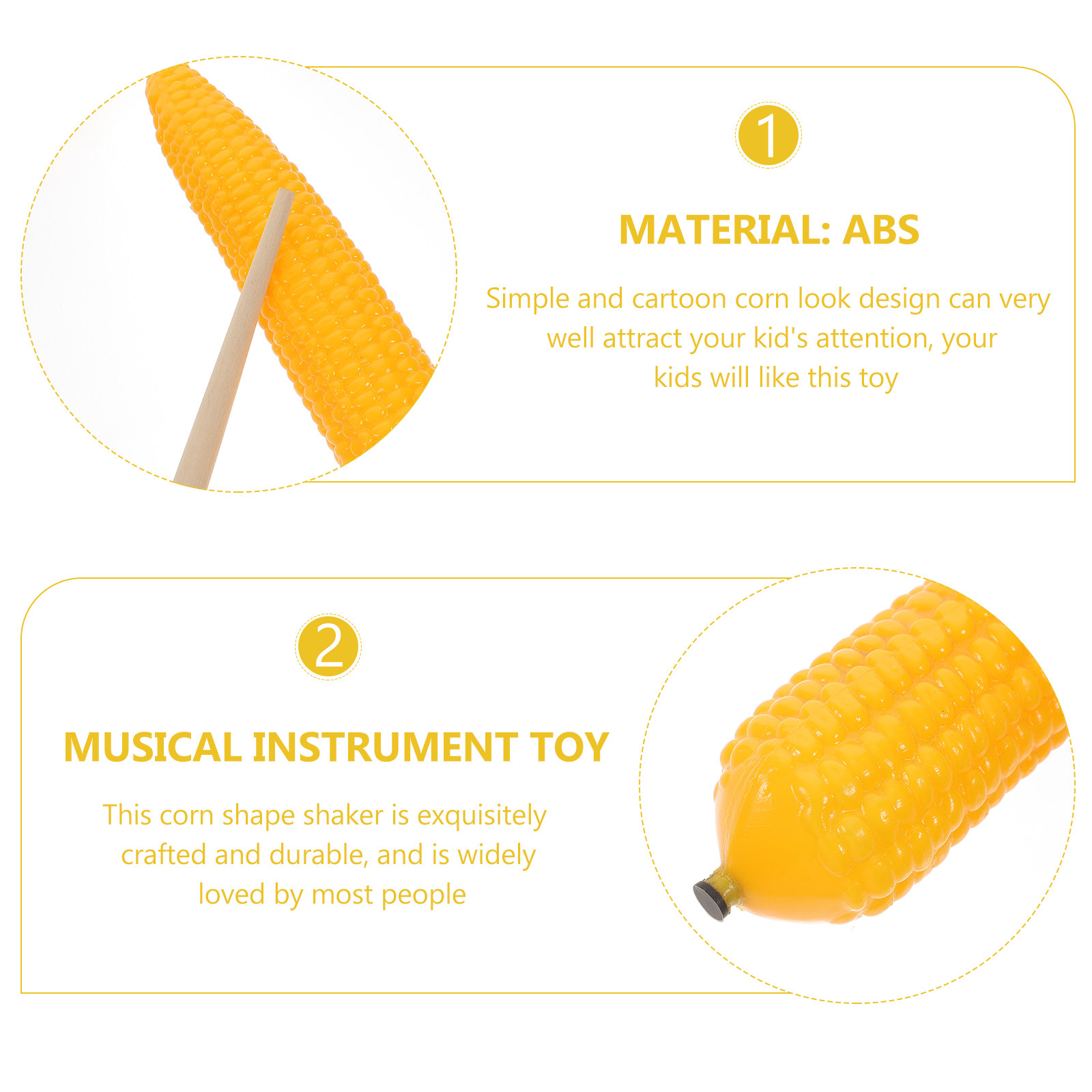 1 ensemble de maracas en forme - Musical Instrument Maraca avis et prix