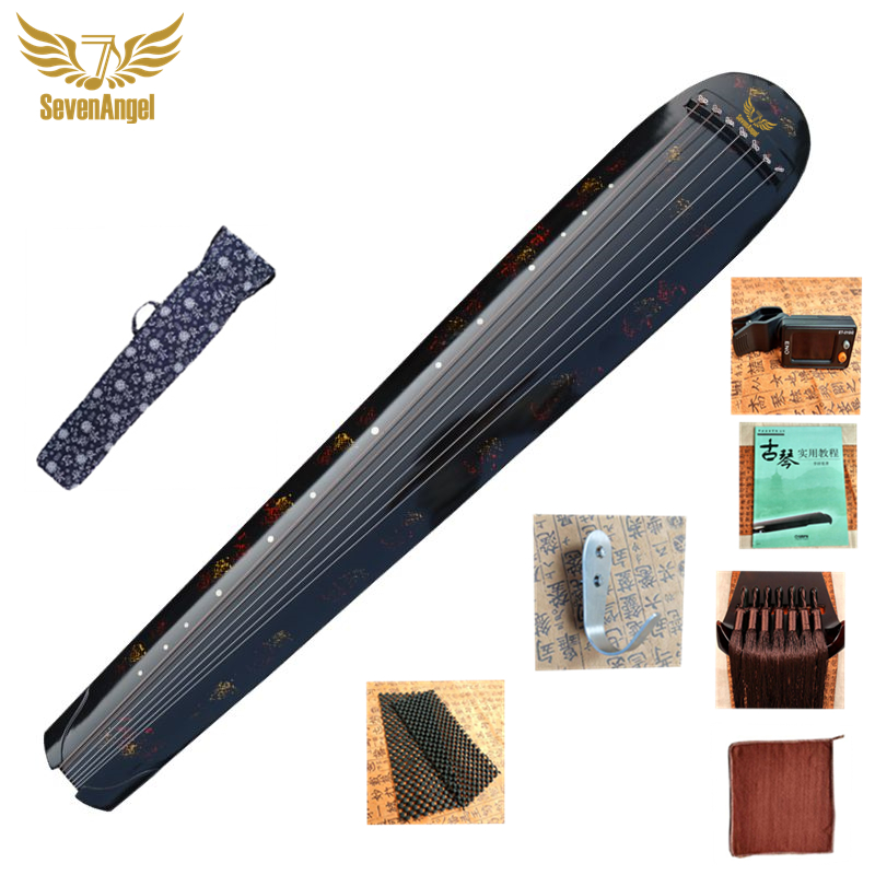 Lyre Guqin HunDun à 7 cordes,  - Musical Instrument Ancient avis et prix