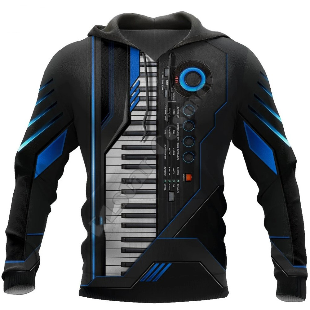 Sweats à capuche College en 3D - Musical Instrument Japan avis et prix