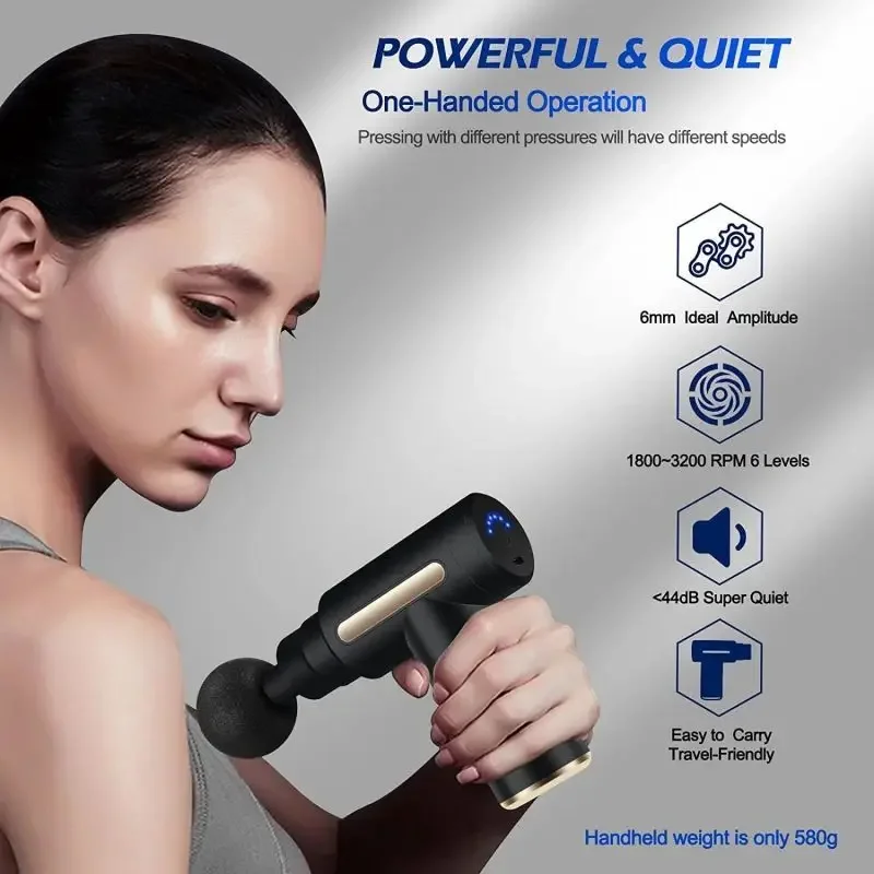 Pistolet de Massage fascial Po - Vibraslap Percussion avis et prix
