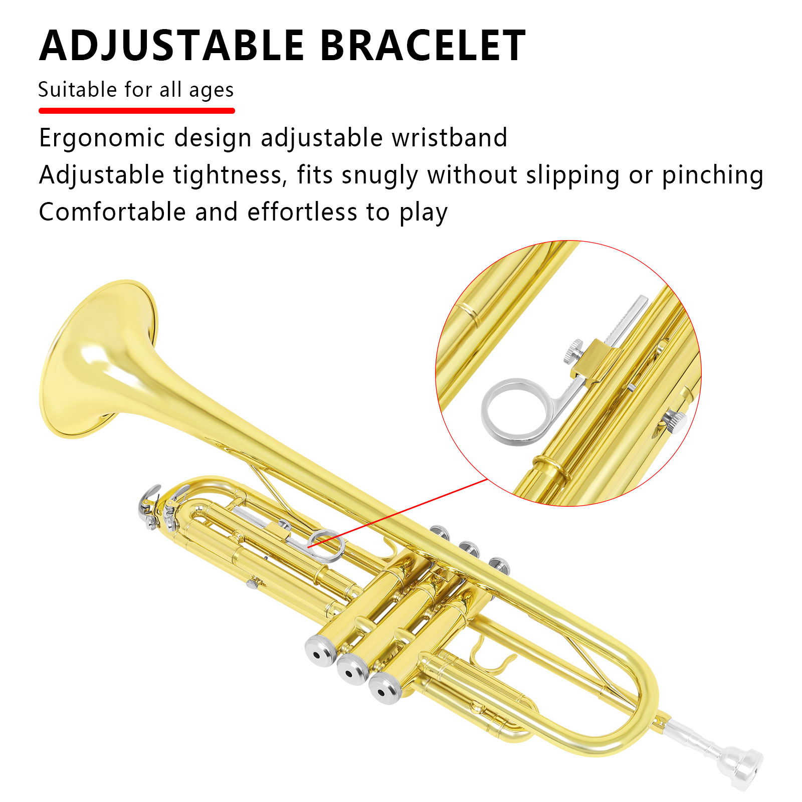    Trompette en laiton doré l - Musical Instrument In Orchestra avis et prix