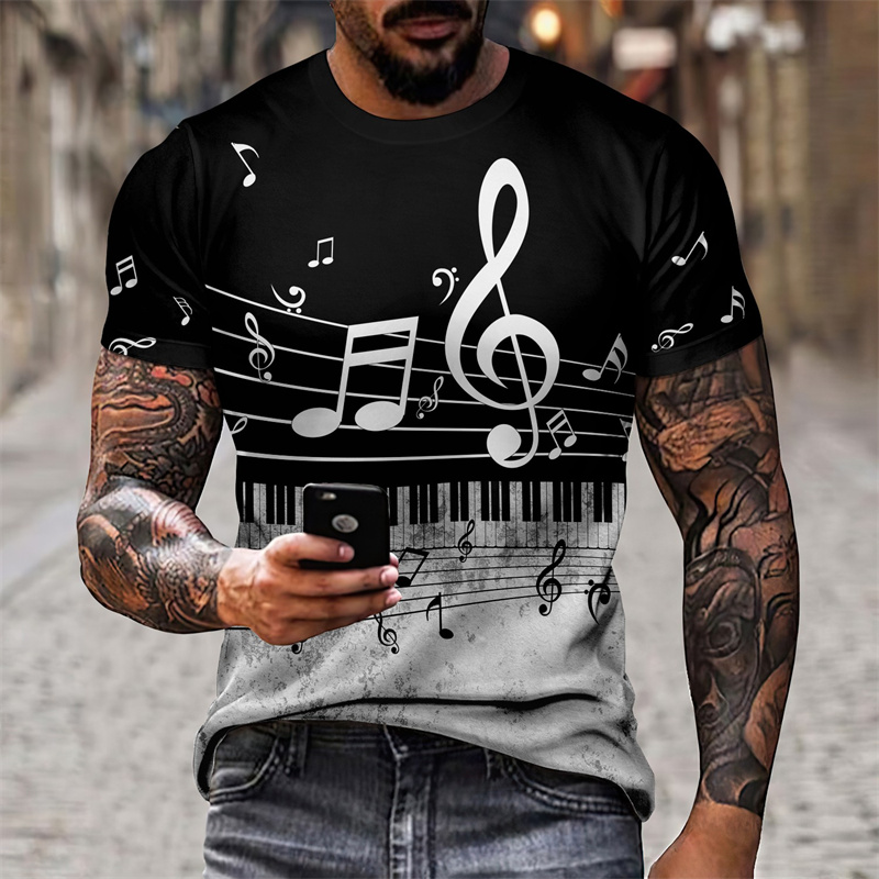 T-Shirt à Manches Courtes et C - Musical Instrument Japan avis et prix