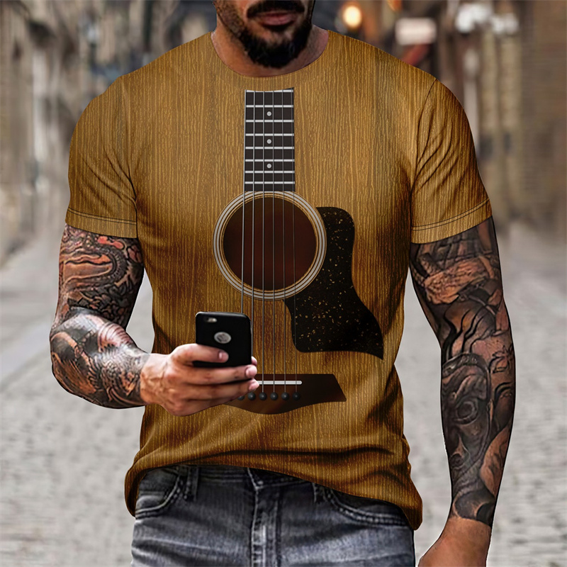T-Shirt à Manches Courtes et C - Musical Instrument Japan avis et prix